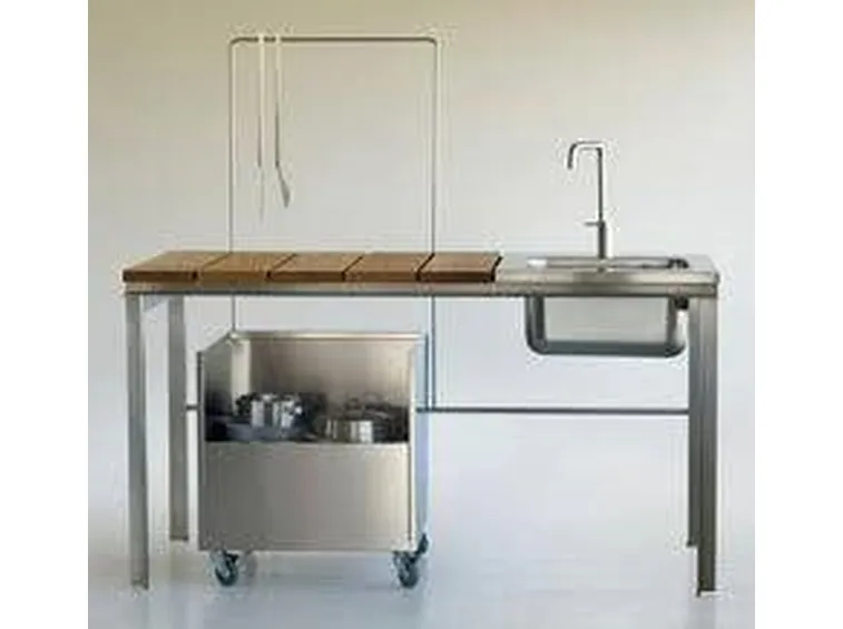 I materiali per cucine da esterno