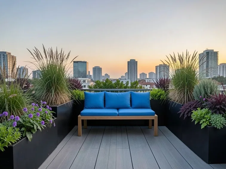 fioriere per terrazzo moderne