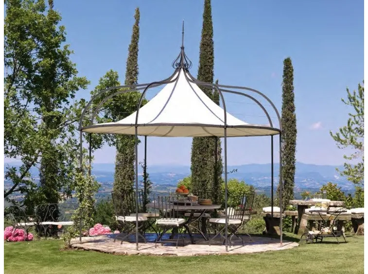 gazebo ferro battuto