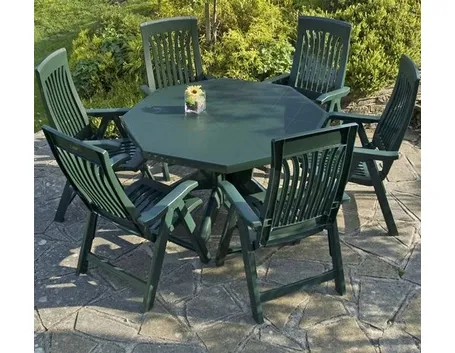 mobili da giardino in plastica