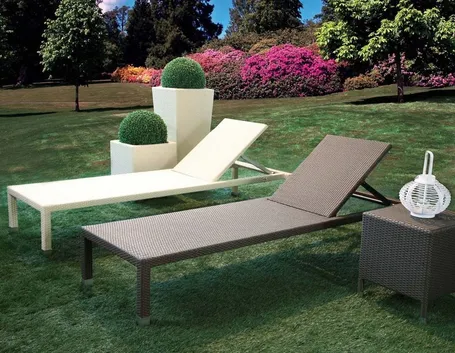 lettino da giardino