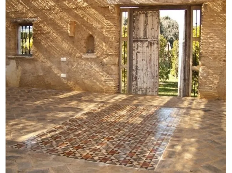 Esempio di pavimenti per esterni.