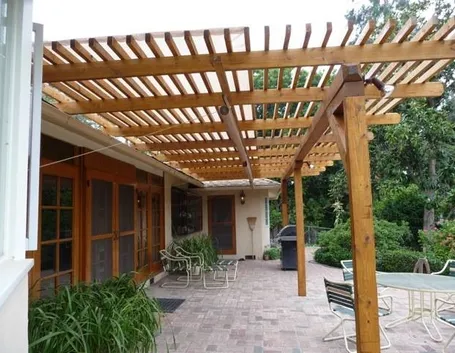 coperture in legno per esterni 