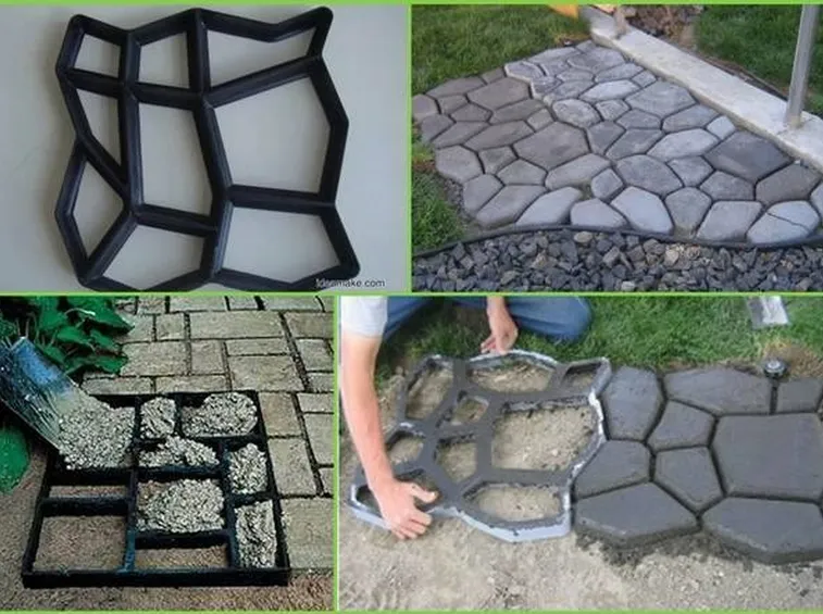 stampo per vialetto giardino