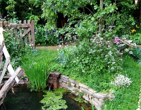 giardino rustico