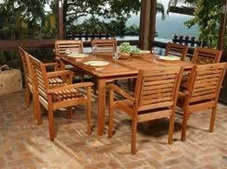 tavolo esterno legno