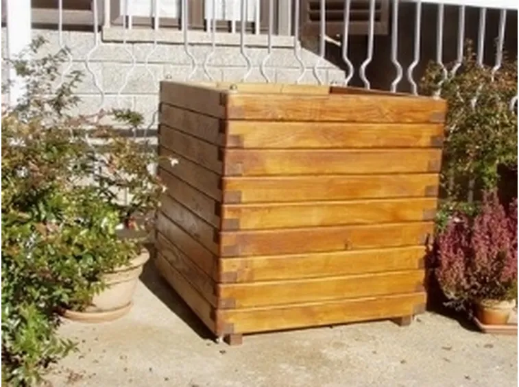 fioriere in legno