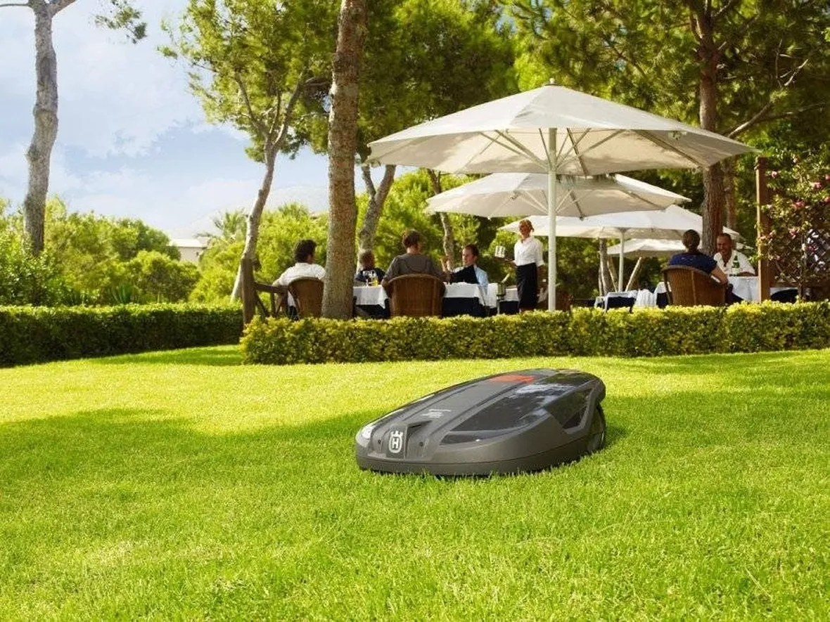 Un Automower® al lavoro