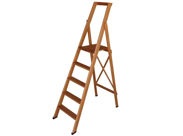 Modello di scala a libro in legno