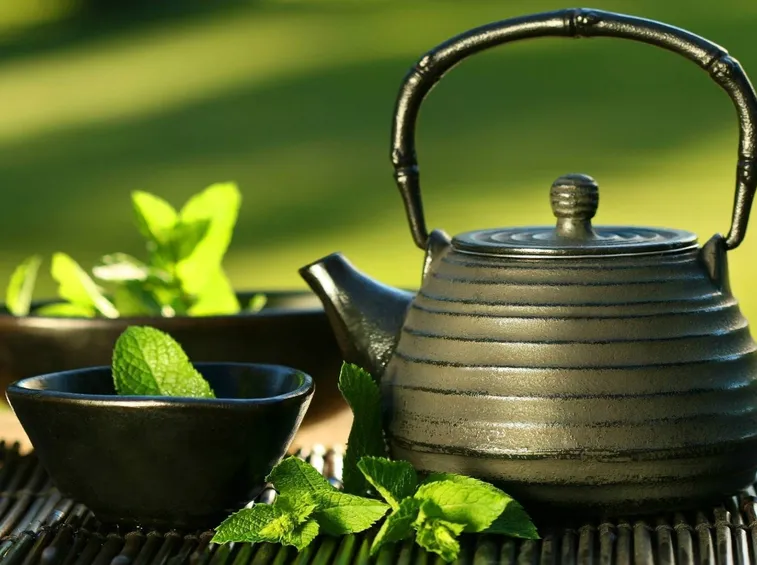 Metodo di infusione della tisana dei buddisti