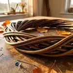 La base giusta per la ghirlanda d'autunno: vimini, polistirolo o filo metallico