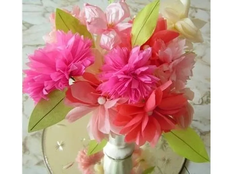 fiori di carta crespa 