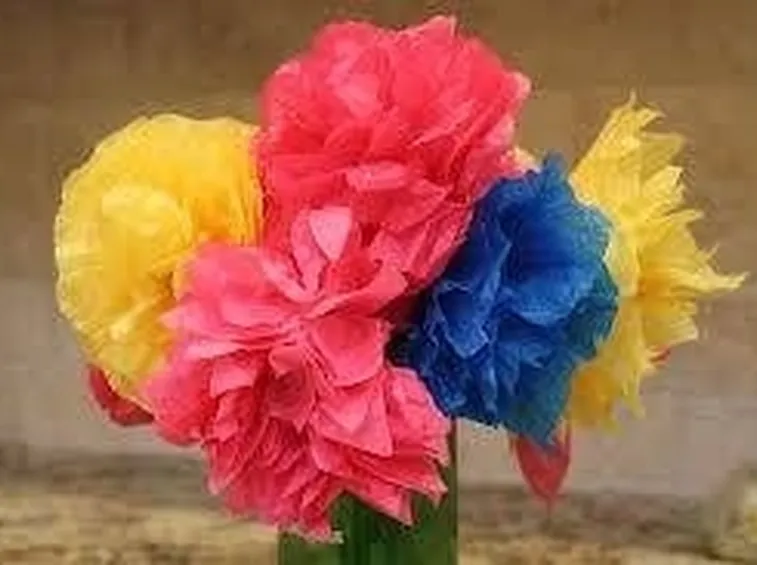 fiori di carta crespa