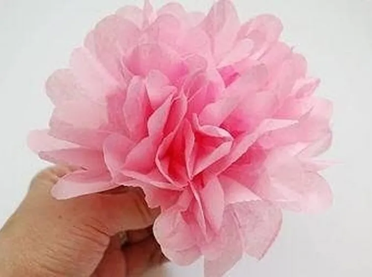fiore carta crespa
