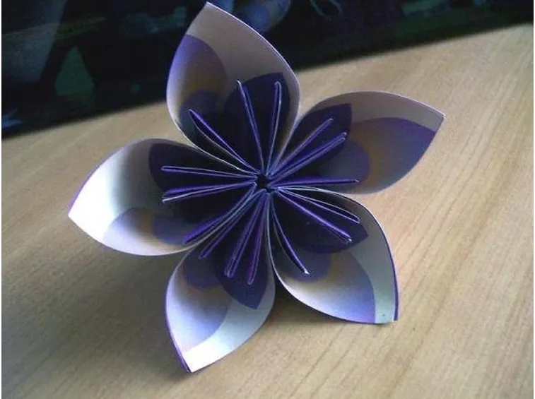 fiore carta origami
