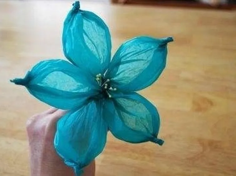 fiori carta velina