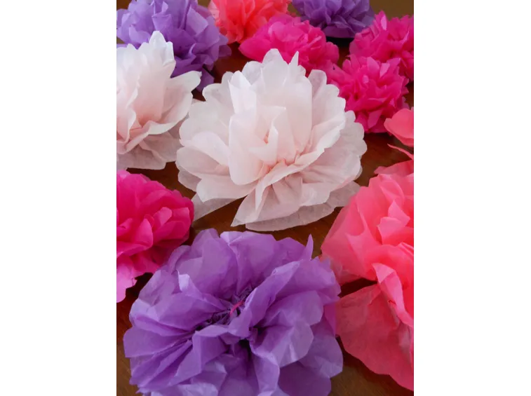 fiori carta crespa