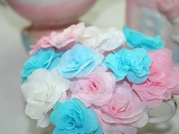 fiori carta crespa