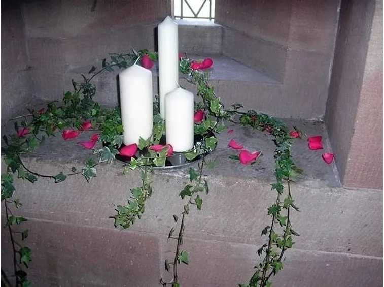 addobbi floreali in chiesa