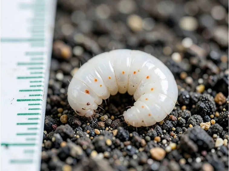 Larva scarabeo