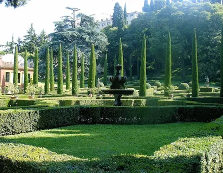 Giardino Giusti, panoramica