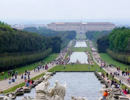 Reggia di Caserta: panorama.