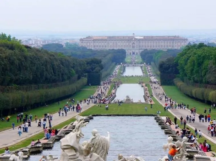 Reggia di Caserta: panorama.