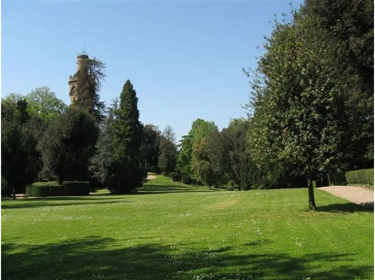 Vista sul giardino