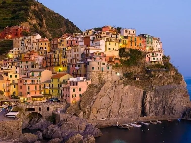 Scorcio dall'alto Parco Cinque Terre