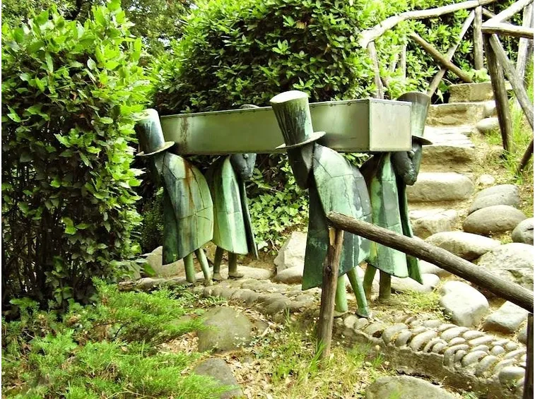 Giardino Garzoni, panoramica.