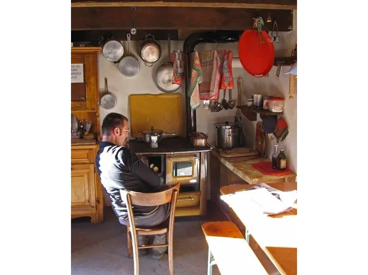 Ambiente tipico di una casa del Parco Val Grande