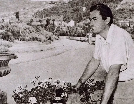 Un’immagine storica di Villa la Massa