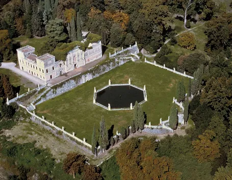 Villa Trissino Marzotto, giardino.