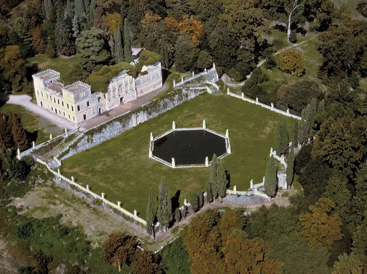 Villa Trissino Marzotto, panoramica.