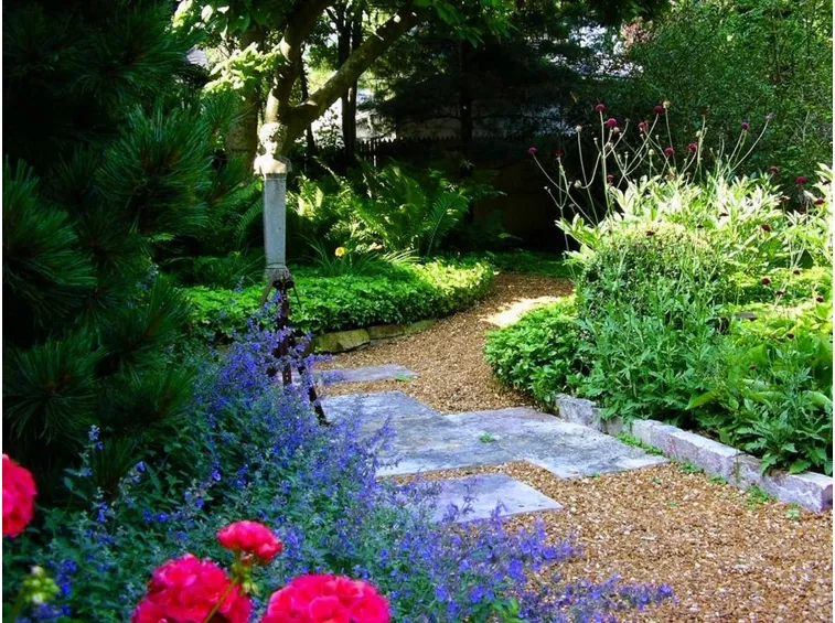 ghiaia in giardino