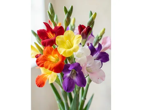 fresie in fiore