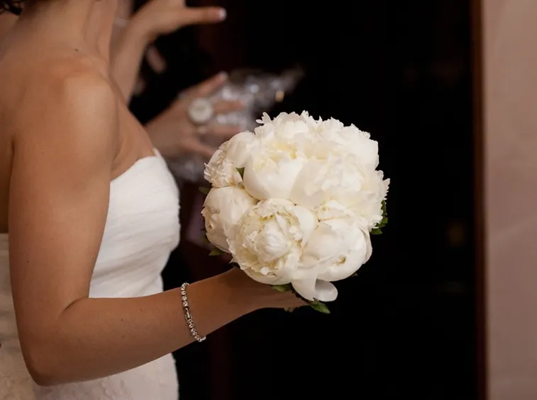 Bellissimo bouquet di peonie