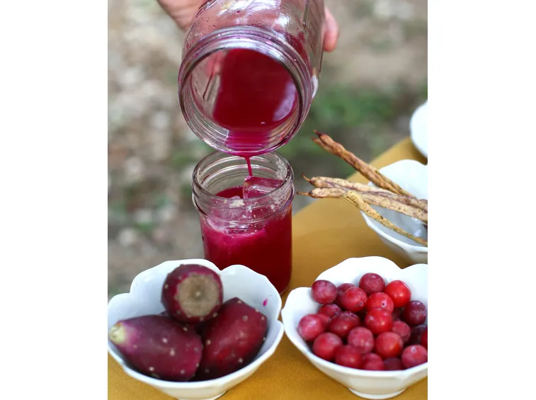 Margarita con sciroppo di fico d'India