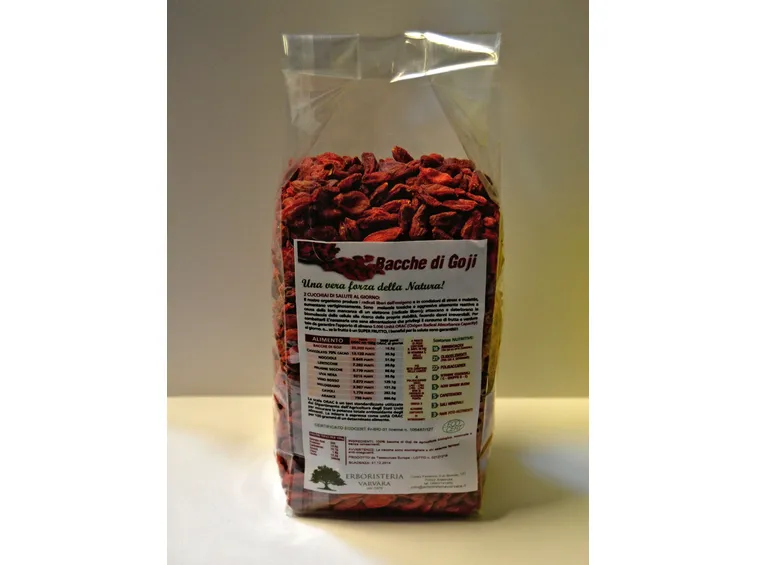 Bacche essiccate di goji
