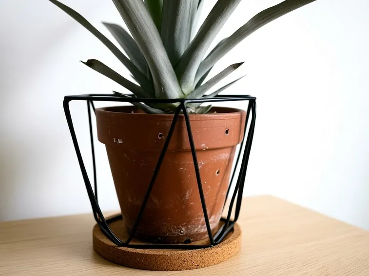Fiore della pianta di Ananas