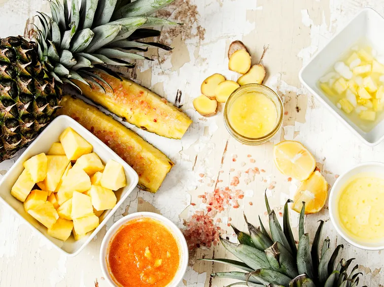 L'ananas è ricco di bromelina