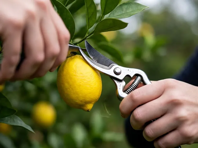 Raccolta limone