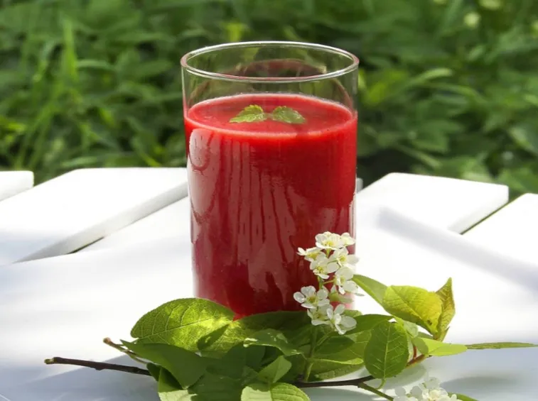 Un'altra immagine del succo di goji