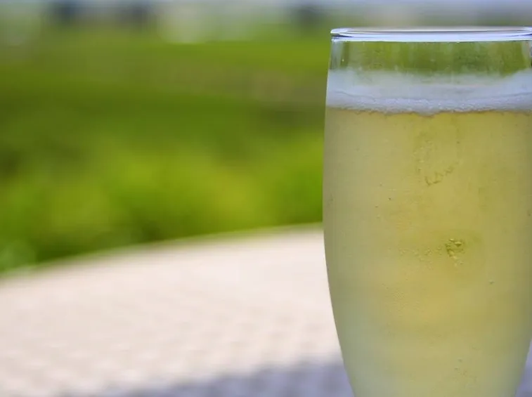 Invitante flute di Prosecco