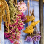Composizione fiori secchi
