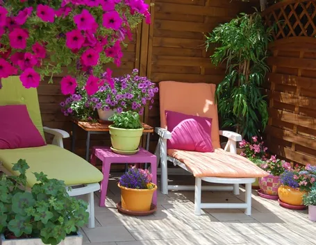 terrazzo fiorito