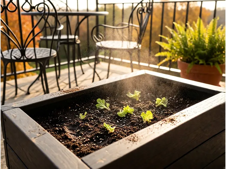 Semina, luce e irrigazione nei mesi freschi