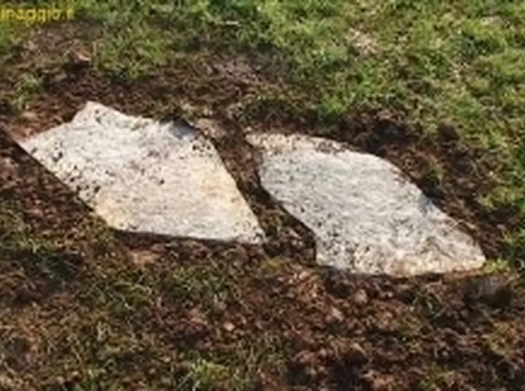 camminamento in pietre