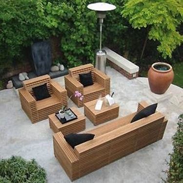 Arredamento da giardino in legno<p />