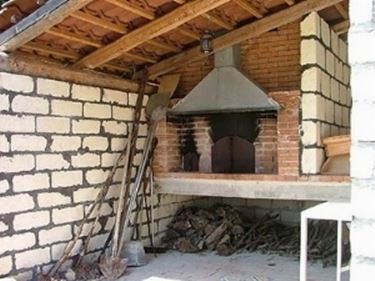 forno a legna da giardino